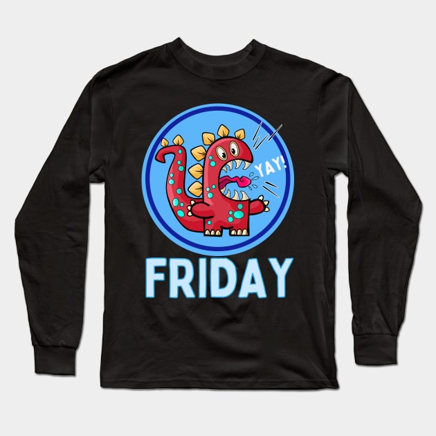 Friday Mood Long Sleeve T-Shirt by Ashley-Bee